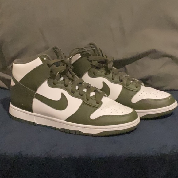 Cargo khaki Nike dunk highs - Picture 1 of 4